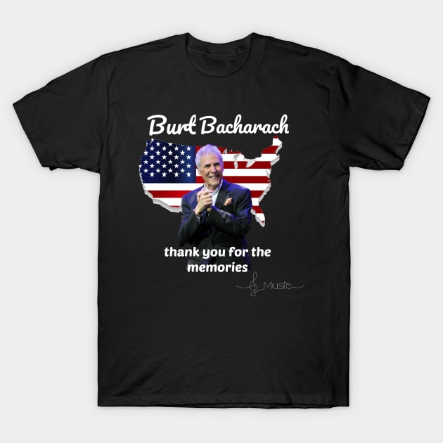 Burt Bacharach T-Shirt by B-max